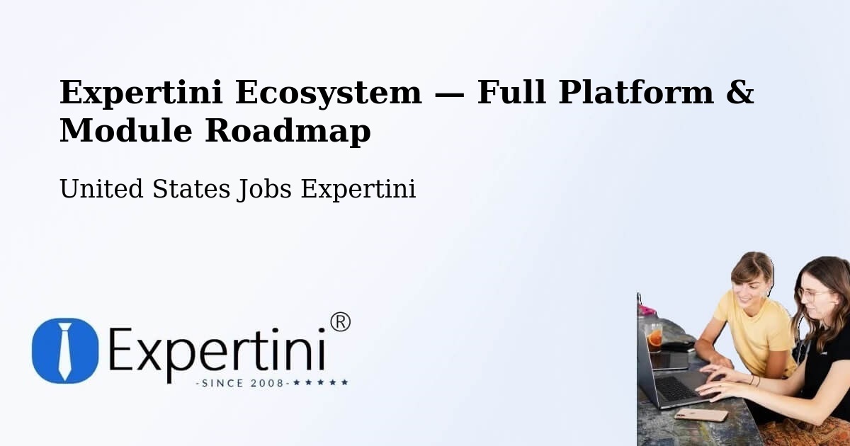 Expertini Ecosystem — Full Platform & Module Roadmap – Ocala